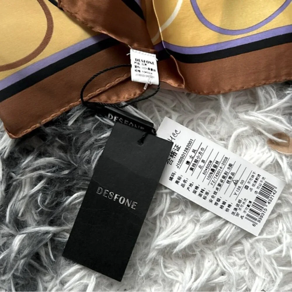 Desfone Silk Scarf